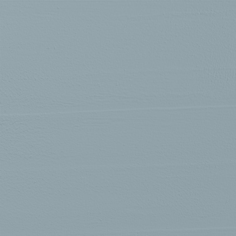 Explorer Blue; Muted Grey Blue Paint  A dusty blue that has a warm undertone from a slight touch of red tint. One of our more popular colors due to it&